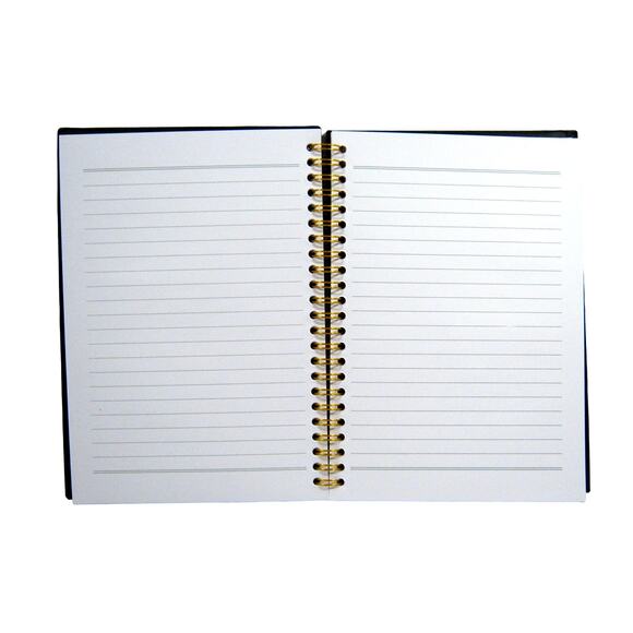 Floral Hippie Skull Goth Gothic Spiral Notebook Journal School Supply 5.5x8.3 - Picture 2 of 4